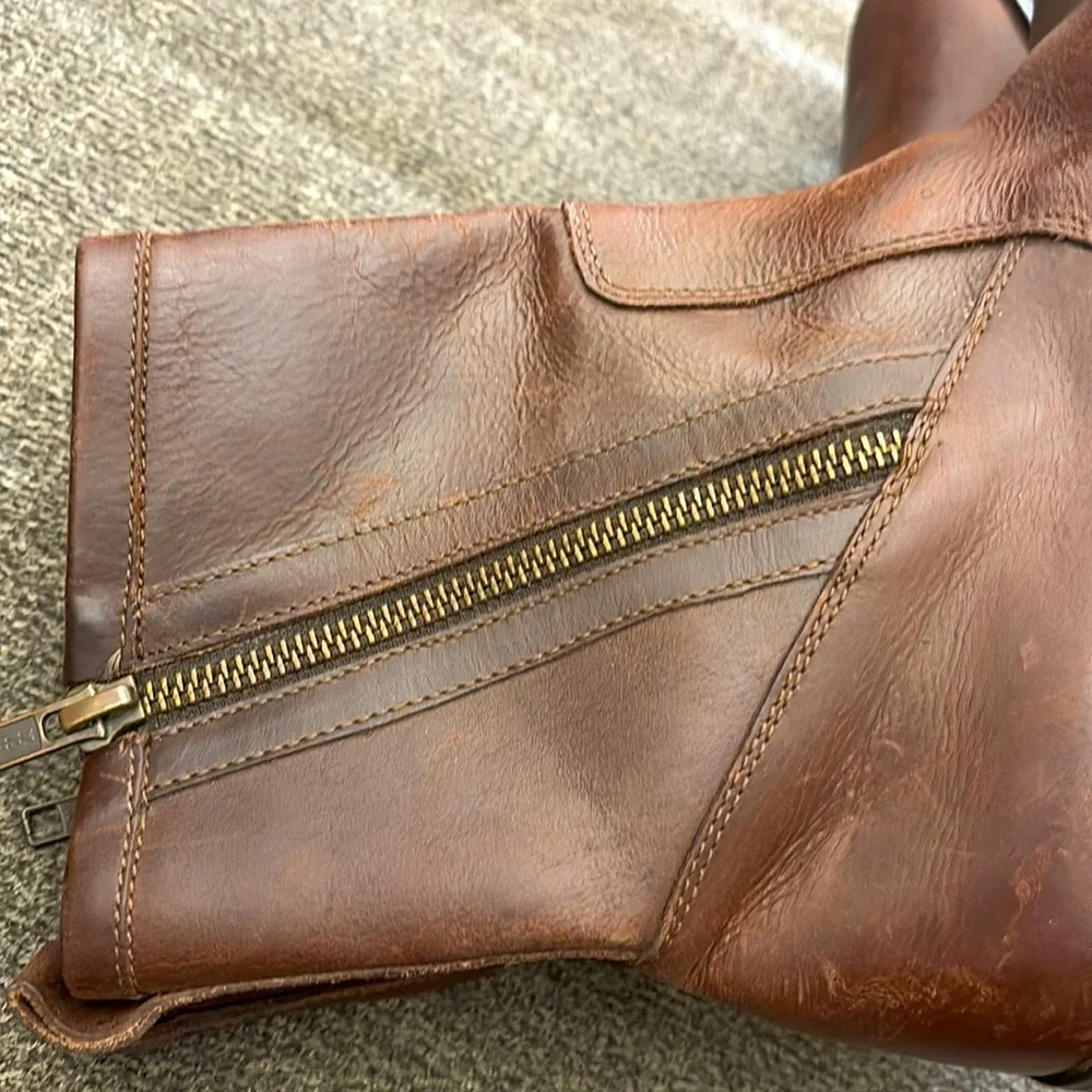 MIA brown leather